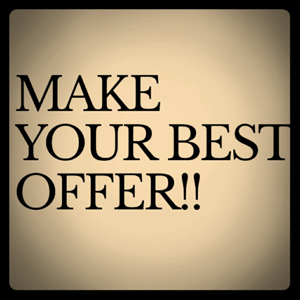 Make your best offer